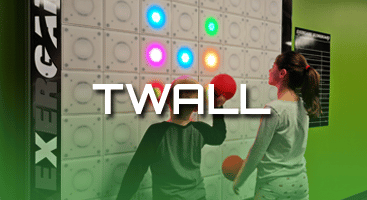 Sensory Room Exergames with tWall at Stockton SD