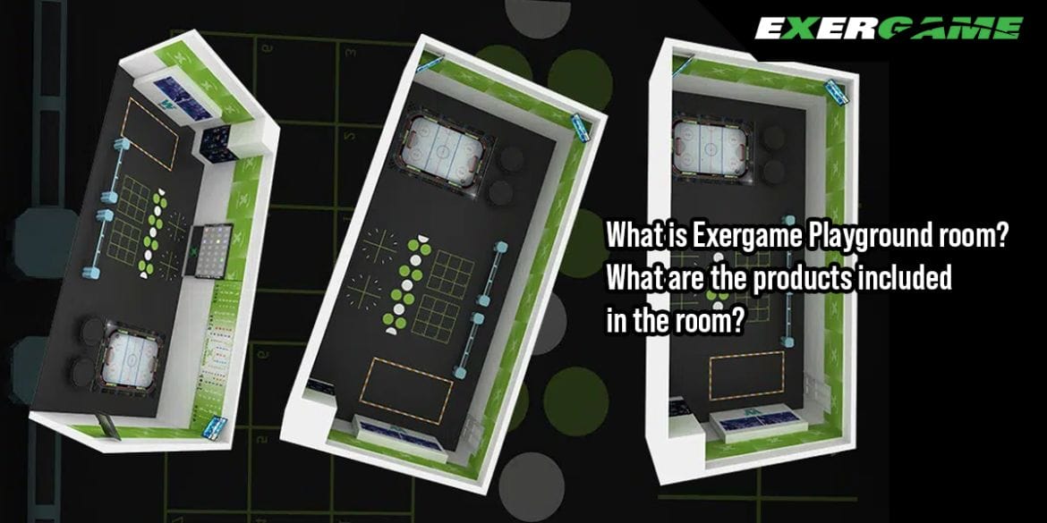 What is Exergame Playground room? What are the products included in the room?