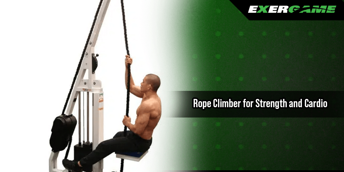 Rope Climber for Strength and Cardio